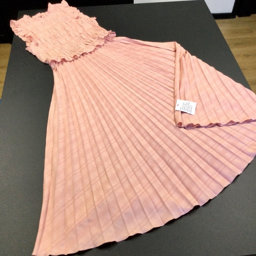 Women's ASOS DESIGN Dress, Size 8, Dusty Rose